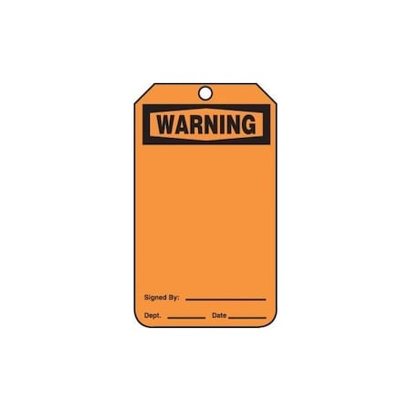 Accuform Danger, RP-Plastic, 3-1/4 in Width, 0.075 in Height, , 5 PK MDT311LPM